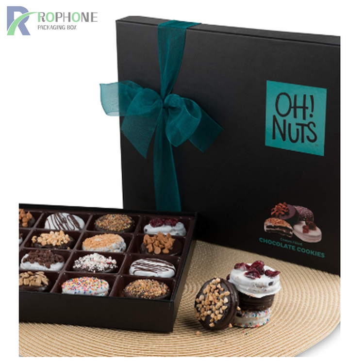 papieren dozen voor chocolaatjes